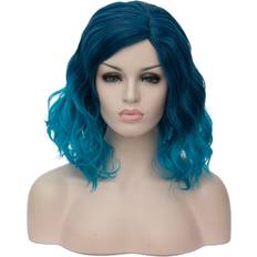Hair Products Cying Lin Short Bob Wavy Curly Wig For Women
