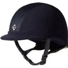 Charles Owen Riding Helmets Charles Owen Reithelm aus Mikrovelours AYR8 PLUS Bleu