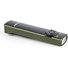 Olight Arkfeld dubbel ljuskälla uppladdningsbar EDC ficklampa, kombination av grön stråle och vit LED, IPX7 och 1 m falltest, lämplig för utomhus, arbete och nödsituationer grön kall vit