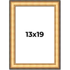 Copper Wall Decorations Gold Plein Aire Solid Wood Picture 2 Photo Frame