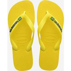 Giallo - Uomo Infradito Havaianas Infradito Brasil Logo - Giallo Uomo