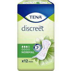 TENA Three Packs of Lady Discreet Normal 12 Pads