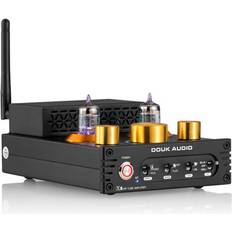 Amplifiers & Receivers Douk Audio Hifi bluetooth valve tube power amplifier receiver with phono stage 160w×2