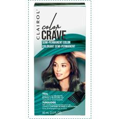 Hair Products Clairol Color Crave Semi-Permanent Hair Dye Teal Hair Color 1 Count