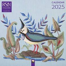 Blue Calendars Flame Tree Publishing School of Needlework Wall Calendar 2025 Art Calendar