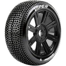 B-Viper 1/8 Fr/Rr Soft Hex 17mm Spoke/Black L-T3194SB