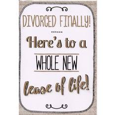 Party Supplies Kingsley Divorce card divorced congratulations unisex 7"x5"