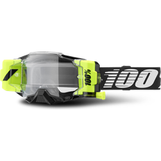 100% Armega Forecast MX Goggles Black-Clear