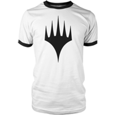 Black Merchandise & Collectibles Original Hero Magic The Gathering Black Logo Men's Ringer - White/Black - M