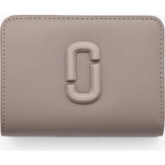 Wallets & Key Holders Marc Jacobs The Covered J Mini Compact Wallet in Cement