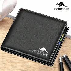 Wallets & Key Holders Shein Mens Wallet Leather VerticalUltraThin Wallet WalletYoung Brand Bag Woman Wallets Wallet Men