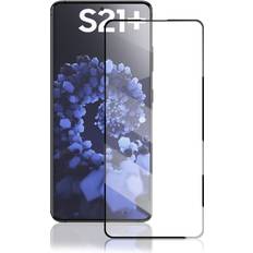 Mocolo Härdat Glas Skärmskydd till Samsung Galaxy S21 Plus Svart TheMobileStore Galaxy S21 Plus tillbehör