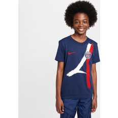 Football Kits Nike Paris Saint-Germain Away Football T-Shirt Blue Cotton