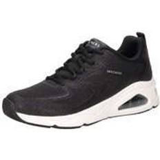 Skechers Damen Tres-air UNO Glit-airy Schwarz