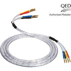 Cables QED xt25 bi-wire abs banana plugs 2 2m