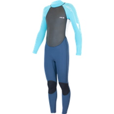 Swim & Water Sports Alder Girls Impact 3/2mm Wetsuit in Cyan YRS