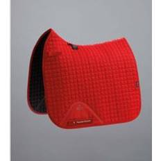 Équitation Tapis de dressage pour cheval coton uni Premier Equine Close Contact Rouge