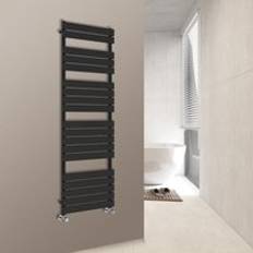 Heated Towel Rails WarmeHaus 1800x600mm Heated Rail Black