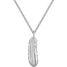 Womens Female Sterling Silver Necklace - Silver