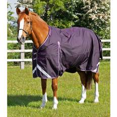 Equitazione Coperta impermeabile per cavalli con copricollo Premier Equine Buster Violet