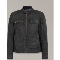 Belstaff Roberts Motorycle Wax Jacket - Black Man