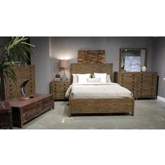 Kingsize bed Domusindo Townsend King-size Solid Wood Frame Bed