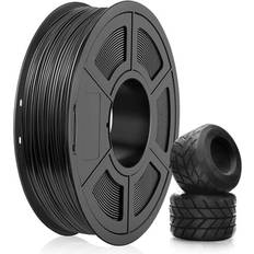 Sunlu flexible tpu 3d printer filament 95a 0.5kg soft consumables 1.75mm black