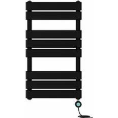 Heated Towel Rails NRG Pre-filled Electric Heated Towel Black