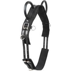 Imperial Riding Longeringsgjord with two handles IRHVidal Black Ponny