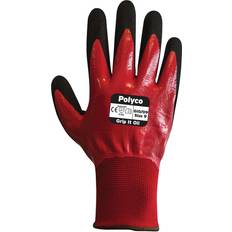 Polyco GIO/10 Grip It Oil Seamless Nylon Glove with Dual Nitrile Coating