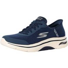 Skechers Herr handsfree Slip-ins GO Walk Arch FIT 2.0 Simplicity marinblå textil/syntetisk, UK, Marinblå textil syntetisk