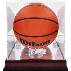 Boston Celtics Sports Fan Products Fanatics Authentic Boston 2024 NBA Champions Mahogany Basketball Display Case