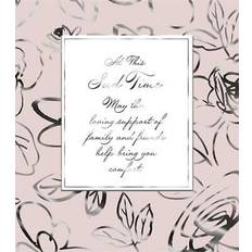 At the sad time sympathy card silver