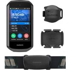 Garmin Edge 1050 GPS Cycling Computer Bundle Black