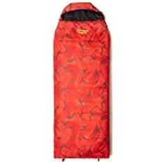 Children Sleeping Bags Snugpak Sleeper Kids WGTE fyrkantig sovsäck enkel sovsäck med isofiberisolering röd