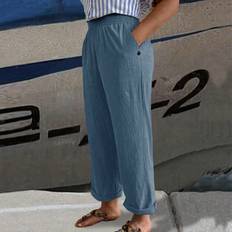 Shein Plus Casual Solid Color Tapered Pants
