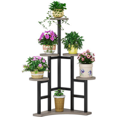 Hokku Designs One Allium Way® Tribesigns Corner Plant Stand Plant Flower