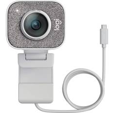 Logitech StreamCam White 1080P HD 60fps Streaming Webcam Renewed