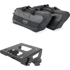 Suitcase Sets Craftride of luggage rack + side suitcase s6