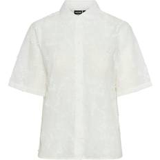 Napit Puserot Pieces Pcnolax 2/4 Shirt - Valkoinen