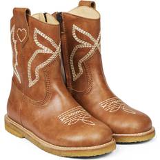 Angulus Stiefel Cowboy Tan Stiefel