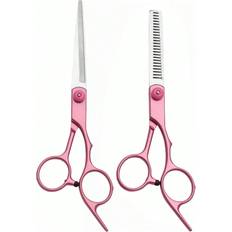 Hair Scissors Shein pc Pink Stainless Steel Hairdressing Scissors Thinning Trimming Scissors Barber Scissors