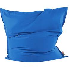 Pufs Beliani Fuzzy Blue Bean Bag