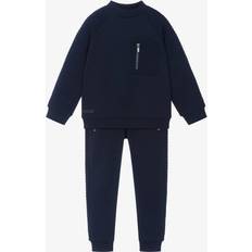 18-24M Tracksuits Mayoral Boys Blue Quilted Tracksuit 4 year