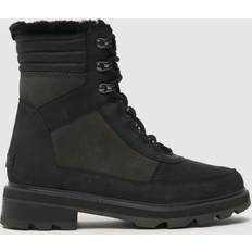 Sorel lennox lace cozy wp boots in black Black