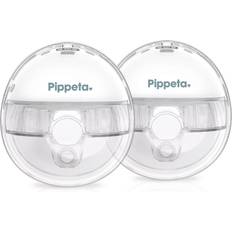 Compact LED Handsfree Breast Pump Suction Modes Anti-Leak Hands-Free Design Automatic Shut Off Timer