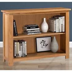 Hallowood Furniture Wide low unit Book Shelf