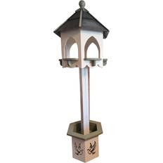 Garden Ornaments on sale Buttercup Farm Alderton Large Bird Table Planter, Slate Roof