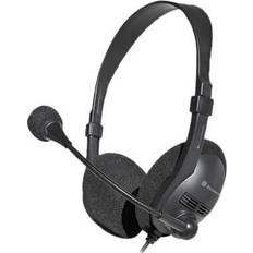 Dynamode Usb over-head stereo headphones, black