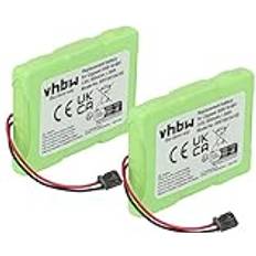 Landline Phones VHBW 2x Battery Replacement for Siemens V30145-K1310-X143 500mAh 3.6V NiMH